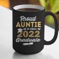 Proud Auntie Of 2022 Graduate Class 2022 Graduation Leopard Graphic Print Coffee Mug