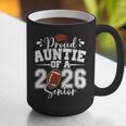 Proud Auntie Of A 2026 Senior Football Graduation Family Graphic Print Coffee Mug