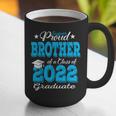 Proud Brother Of a 2022 Graduate Class Of 2022 Graduation Graphic Print Coffee Mug