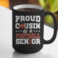 Proud Cousin Of a Football Senior 2026 Graduation Gifts Graphic Print Coffee Mug