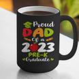 Proud Dad Of 2023 Pre K Graduate Graduation Graphic Print Coffee Mug