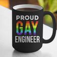 Proud Gay Engineer LGBTQ Rainbow Engineering Graduation Graphic Print Coffee Mug