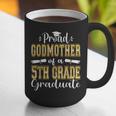 Proud Godmother Of 5th Grade Graduate 2023 Family Graduation Graphic Print Coffee Mug