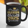 Proud Grandpa Of 2025 College Graduate Family 24 Graduation Graphic Print Coffee Mug