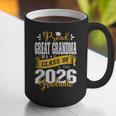Proud Great Grandma Of a Class Of 2026 Graduate Graduation Graphic Print Coffee Mug