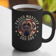 Proud Mastiff Dad American Flag Patriotic Mastiff Dad Graphic Print Coffee Mug