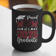 Proud Mom Of 2025 Senior Graduate Matching Family Graduation Graphic Print Coffee Mug