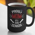 Proud Mom Mother Of a 2019 Graduate TShirt Graduation Graphic Print Coffee Mug