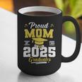 Proud Mom Of Two Class Of 2025 Graduates Twins Graduation Graphic Print Coffee Mug
