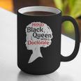 Proud Queen Shirt PhD Graduation Afro Doctorate Graphic Print Coffee Mug