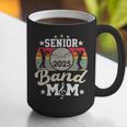 Proud Senior Mom Marching Band Mom Class Of 2025 Graduation Graphic Print Coffee Mug