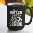 Proud Sister Of A 2026 Senior Soccer Graduation Leopard Graphic Print Coffee Mug