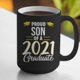 Proud Son Of A 2021 Graduate Graduation Clothes MBA PhD Graphic Print Coffee Mug