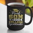 Proud Son Of 2024 College Graduate Family 24 Graduation Graphic Print Coffee Mug