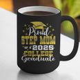Proud Step Mom Of 2025 College Graduate Family 24 Graduation Graphic Print Coffee Mug