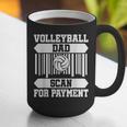 Proud Volleyball Dad Father's Day Graphic Print Coffee Mug