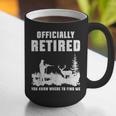 Retirement 2025 Retire Deer Hunting Retired For Dad Graphic Print Coffee Mug