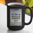Retro Computer Dialog Box 90s Desktop Interface Nostalgia Graphic Print Coffee Mug