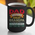 Retro Dad Grandpa Great Grandpa I Just Keep Getting Better Graphic Print Coffee Mug Retro Dad Grandpa Great Grandpa I Just Keep Getting Better Graphic Print Coffee Mug