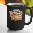 Retro Groovy Dad Family Birthday 60s 70s Hippie Costume Graphic Print Coffee Mug Retro Groovy Dad Family Birthday 60s 70s Hippie Costume Graphic Print Coffee Mug
