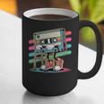 Retro Old Cassette Tape Cartoon With Walker Nostalgia Graphic Print Coffee Mug