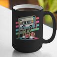 Retro Old Cassette Tape Cartoon With Walker Nostalgia Graphic Print Coffee Mug Retro Old Cassette Tape Cartoon With Walker Nostalgia Graphic Print Coffee Mug