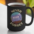 Retro Pager Never Forget Nostalgia Vintage Graphic Print Coffee Mug
