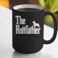 The RottFather Rottweiler Dad Shirt Men Graphic Print Coffee Mug