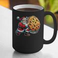 Santa Holding Cookie Xmas Baker Introvert Christmas Graphic Print Coffee Mug Santa Holding Cookie Xmas Baker Introvert Christmas Graphic Print Coffee Mug