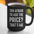 Sarcastic Budget Shopper Introvert Shopping Humor Graphic Print Coffee Mug