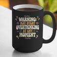 Sarcastic For Deep Thinkers Introverts Groovy Graphic Print Coffee Mug Sarcastic For Deep Thinkers Introverts Groovy Graphic Print Coffee Mug