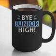 Say Goodbye To Junior High School Fun Graduation Graphic Print Coffee Mug