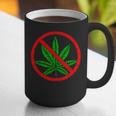 Say No Cannabis Anti-Marijuana Retro Weed Parent Dad Mom Graphic Print Coffee Mug Say No Cannabis Anti-Marijuana Retro Weed Parent Dad Mom Graphic Print Coffee Mug