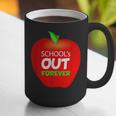 School Is Out Forever Graduation Humor Graphic Print Coffee Mug