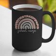 School Nurse Appreciation Rainbow Graduation Medical Nursing Graphic Print Coffee Mug