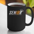 Senior 18 High School Graduation Eighteen Year Old Grad Graphic Print Coffee Mug