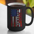 Senior 2026 Baseball American Flag Class Of 2026 Graduation Graphic Print Coffee Mug