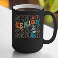 Senior 2026 Class Of 2026 Retro Groovy Graduation Grad Women Graphic Print Coffee Mug