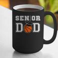 Senior 2026 Dad Basketball Graduation Graphic Print Coffee Mug