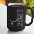 Senior 2027 Class Of 2027 Shirt Graduation Graphic Print Coffee Mug