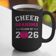 Senior Cheerleader Grandma Cheer Class Of 2026 Graduation Graphic Print Coffee Mug
