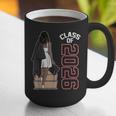 Senior Class Of 2026 Melanin Girl 2026 Graduation Graphic Print Coffee Mug