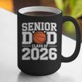 Senior Dad Class Of 2026 Cute Basketball Dad Graduation 2026 Graphic Print Coffee Mug