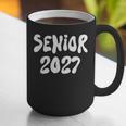 Senior Retro Class Of 2027 Graduation High School College Graphic Print Coffee Mug
