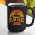 Senior Sunrise Class Of 2026 Graduation Proud Graduate Retro Graphic Print Coffee Mug