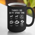 Shepsky Things Do Spare Time Dog Mom Dad Graphic Print Coffee Mug