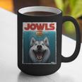 Siberian Husky Jowls Sled Dog Mom Top Alaskan Dog Dad Graphic Print Coffee Mug
