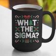 What The Sigma Christmas Party Outfit For Introverts Graphic Print Coffee Mug What The Sigma Christmas Party Outfit For Introverts Graphic Print Coffee Mug