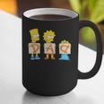 The Simpsons Father's Day Bart Lisa Maggie Dad Birthday Graphic Print Coffee Mug