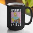 The Simpsons Father's Day Mad Dad Skills Homer Poster Graphic Print Coffee Mug The Simpsons Father's Day Mad Dad Skills Homer Poster Graphic Print Coffee Mug